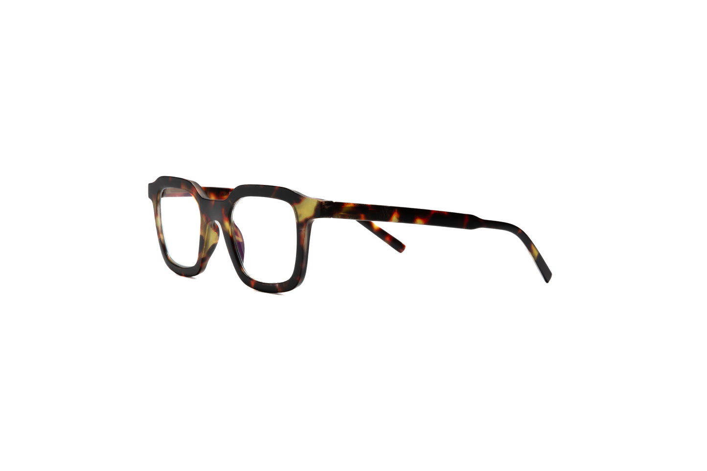 Ibiza Blue Light Glasses in Tortoise – Unisex matte finish frames for screen protection or reading