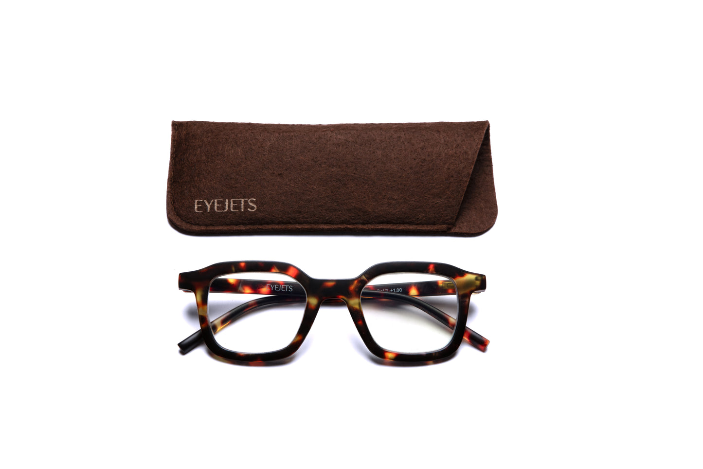 Ibiza Blue Light Glasses in Tortoise – Unisex matte finish frames for screen protection or reading