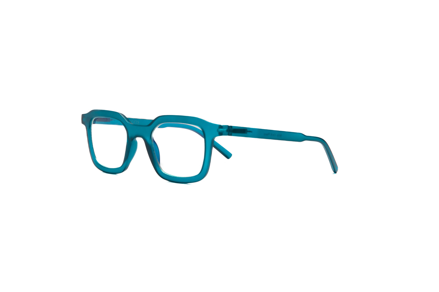 Ibiza Blue Blue Light Blocking Glasses – Matte unisex reading and computer glasses for eye strain relief, stylish screen protection eyewear, blue light filter glasses for digital device use