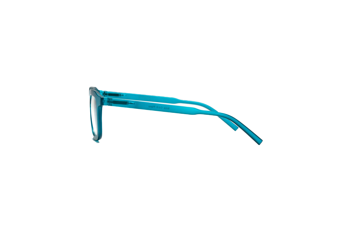 Ibiza Blue Blue Light Blocking Glasses – Matte unisex reading and computer glasses for eye strain relief, stylish screen protection eyewear, blue light filter glasses for digital device use