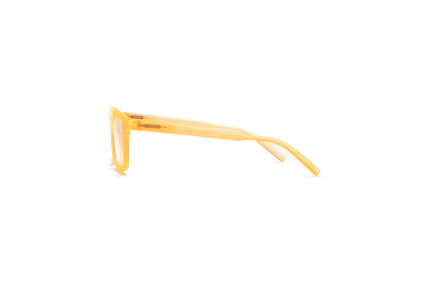 Ibiza Neon Orange Blue Light Blocking Glasses – Matte unisex vibrant reading and computer glasses for digital eye strain relief, bold screen protection eyewear, blue light filter glasses for gamers and office use