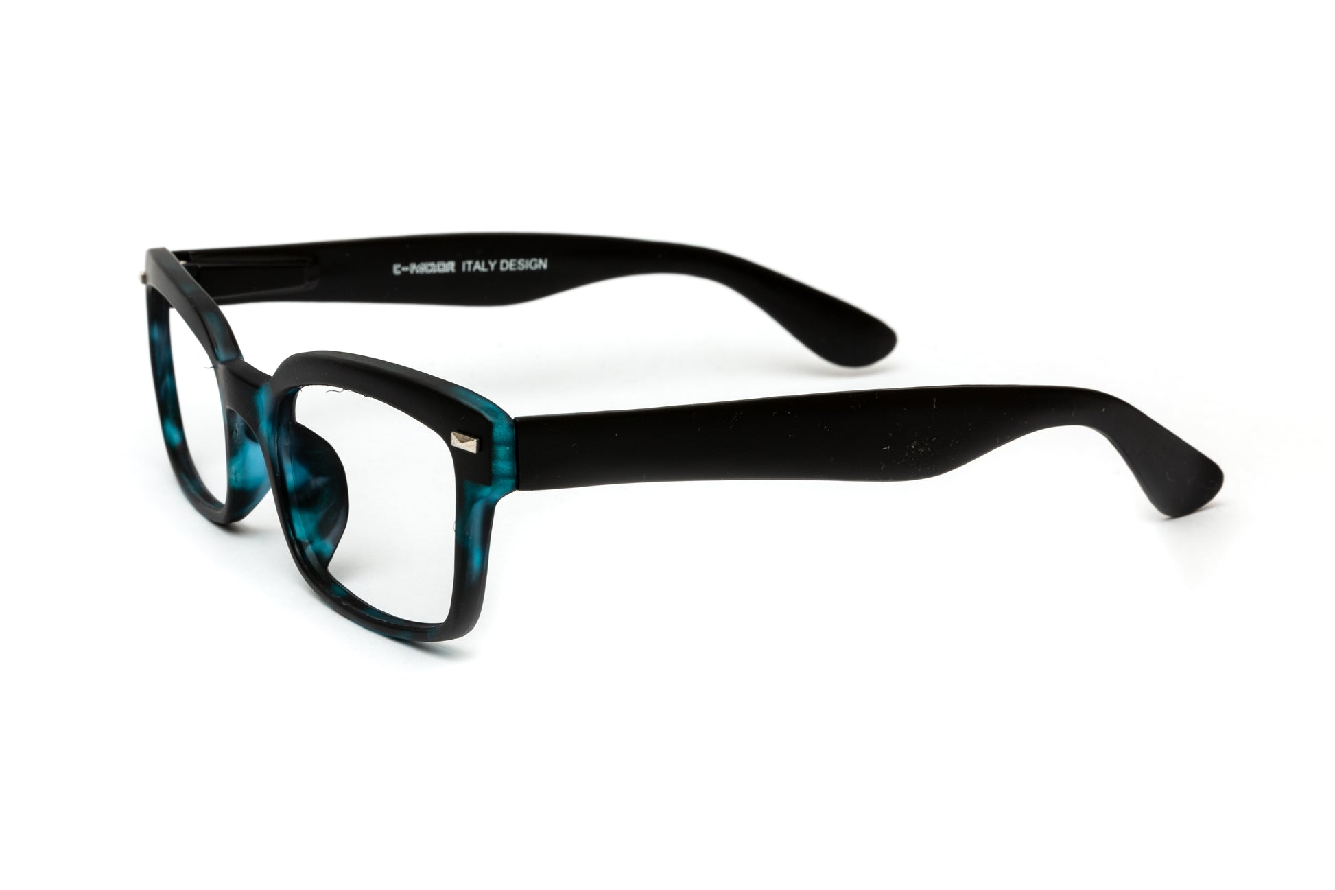 Eyejets designer reading glasses in turquoise tortoise 