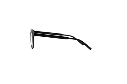 Matte black square blue light blocking glasses and reading glasses for men and women