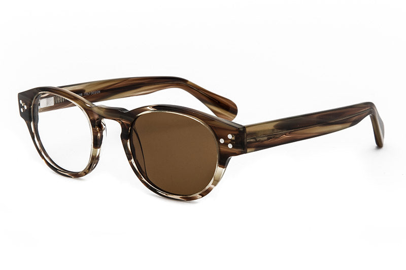 Classic Brown Designer Photochromic Reading Glasses